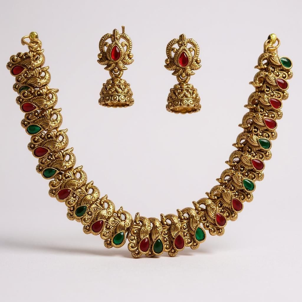 Antique Mayura Teardrop Set