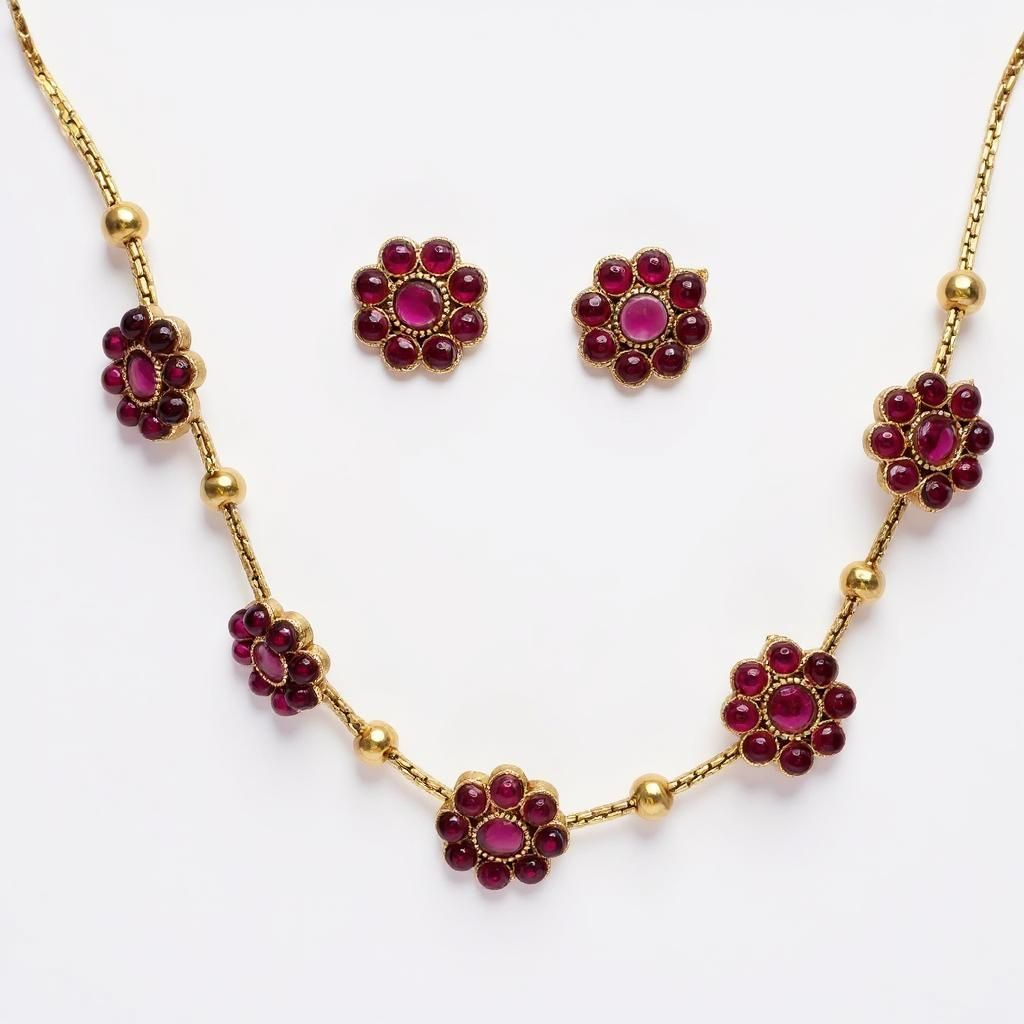 Blossom Necklace Set