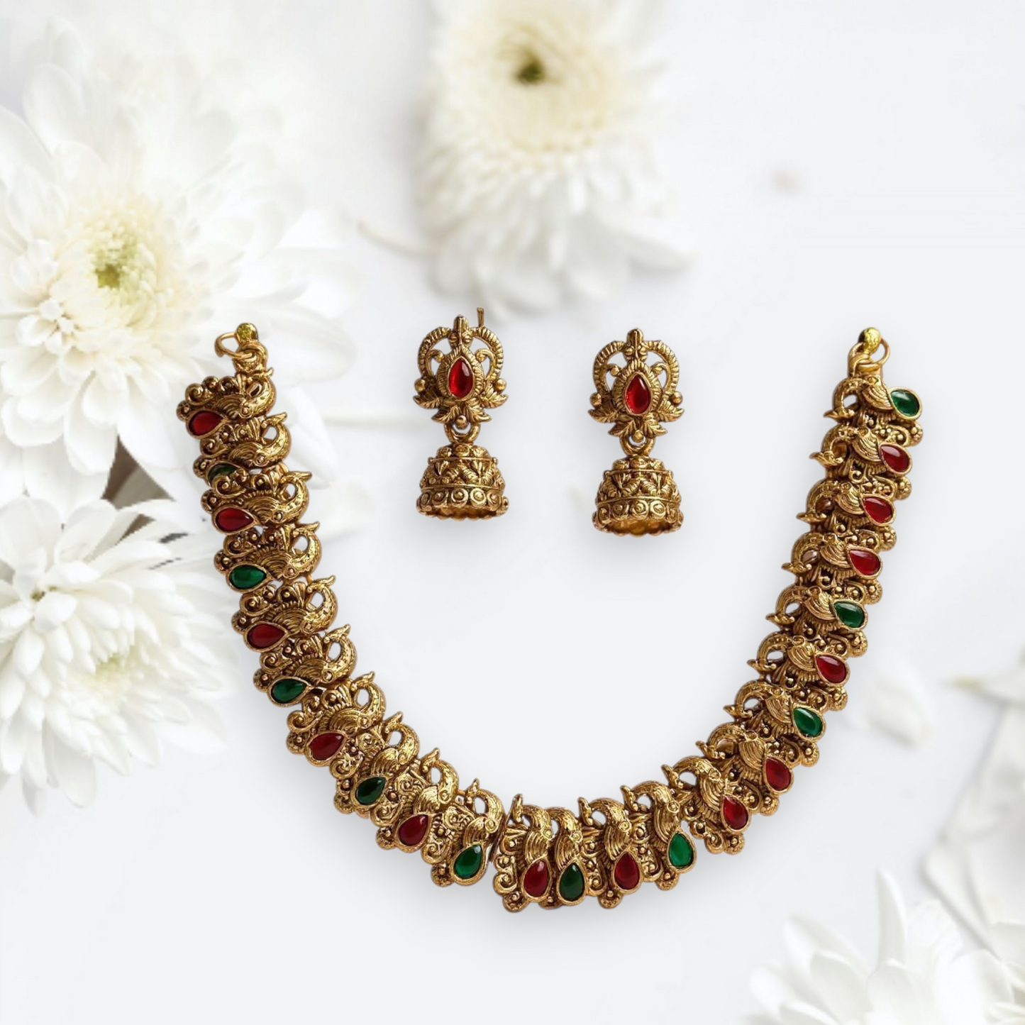 Antique Mayura Teardrop Set