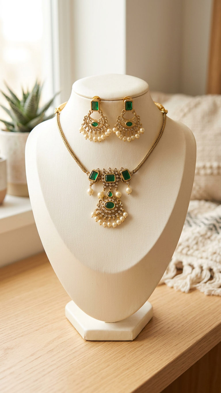 AD Stone Choker Set