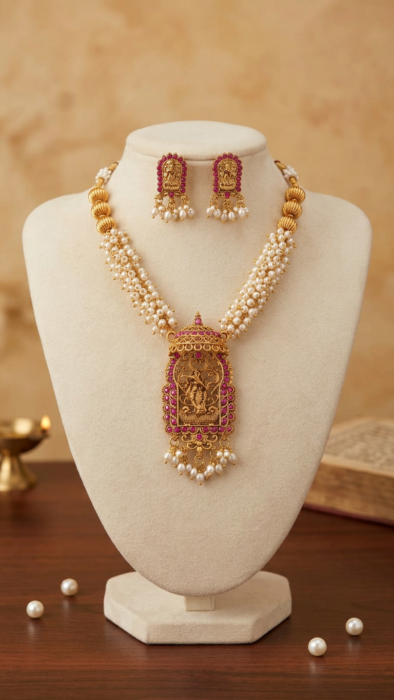 Krishna Necklace Set