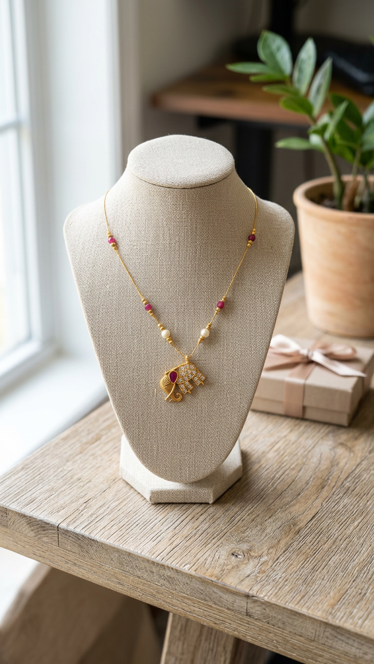 Invisible chain Necklace