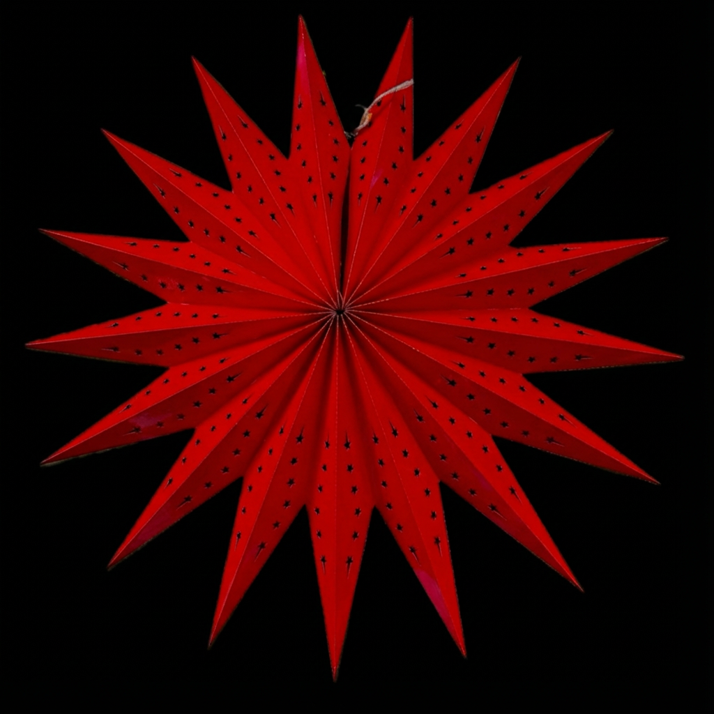 Christmas star (Red)