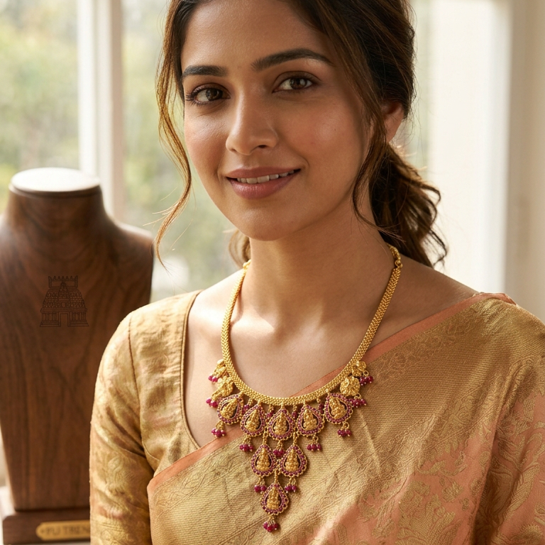 Gold Plated traditional Necklace