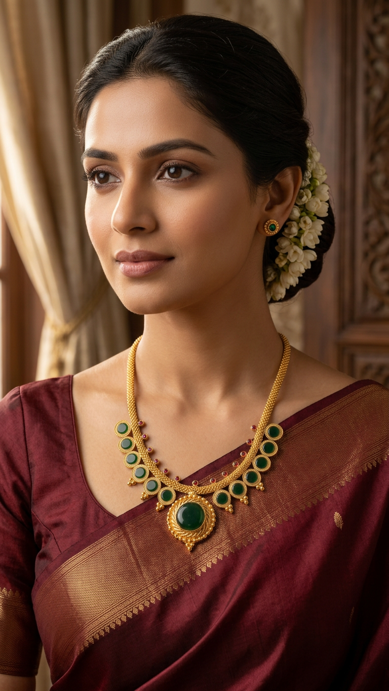 Gold Plated traditional Palaka Necklace
