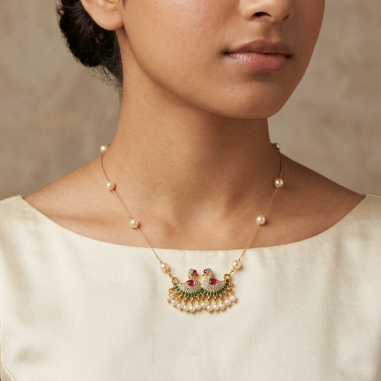 Invisible chain Necklace