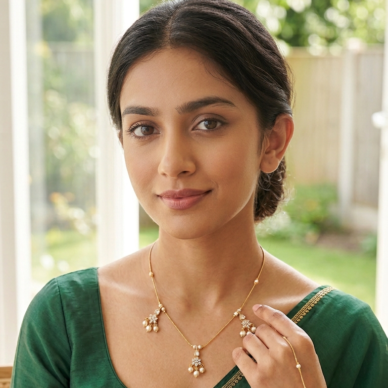 Invisible chain Necklace