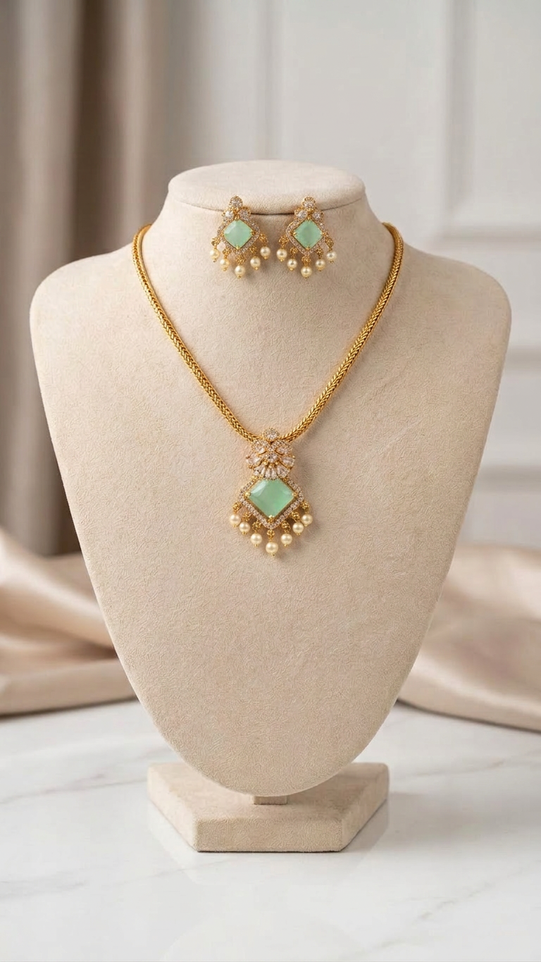 AD Stone Choker Set