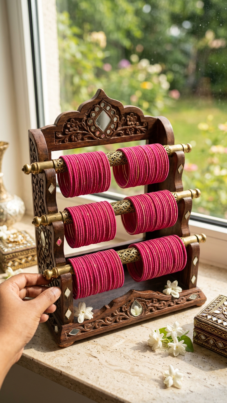 Velvet metal Bangles (set of 36)