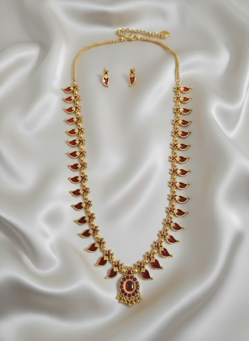 Palaka Long Necklace set