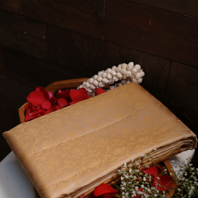 Regal Golden Kancheepuram Silk Saree