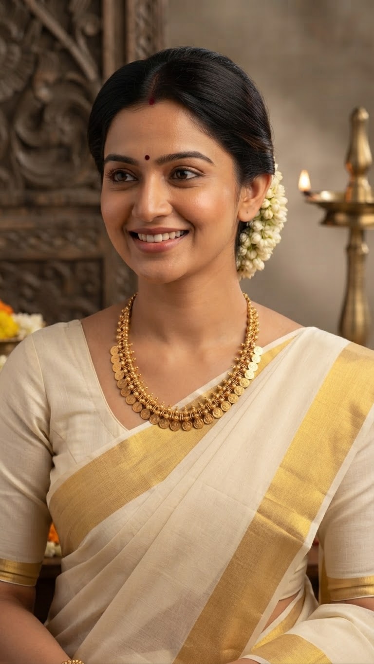 Gold Plated Kasu Mala