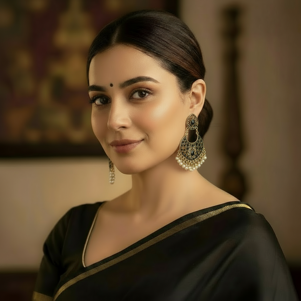 Retro Royal Earrings