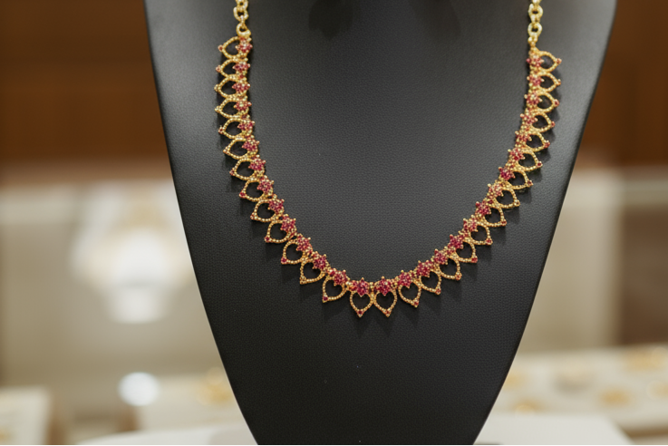 Ruby Necklace