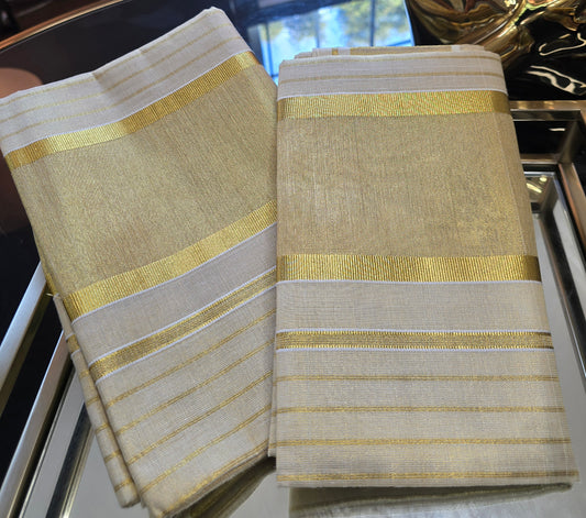 Kerala Traditional Tissue Set Mundu