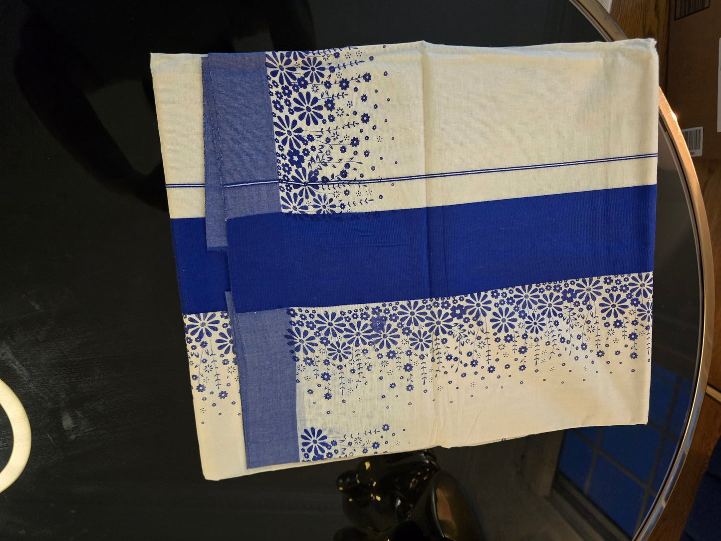 Floral Printed Kerala Cotton Saree