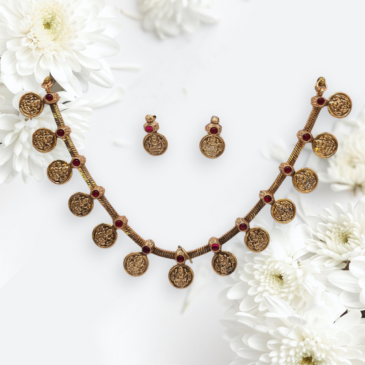 Traditional Kasumala Necklace Set