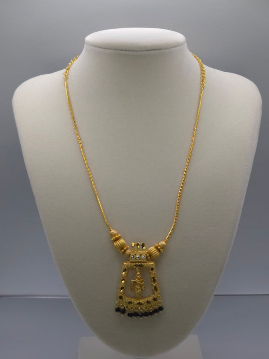 Gold Plated Pendant Necklace