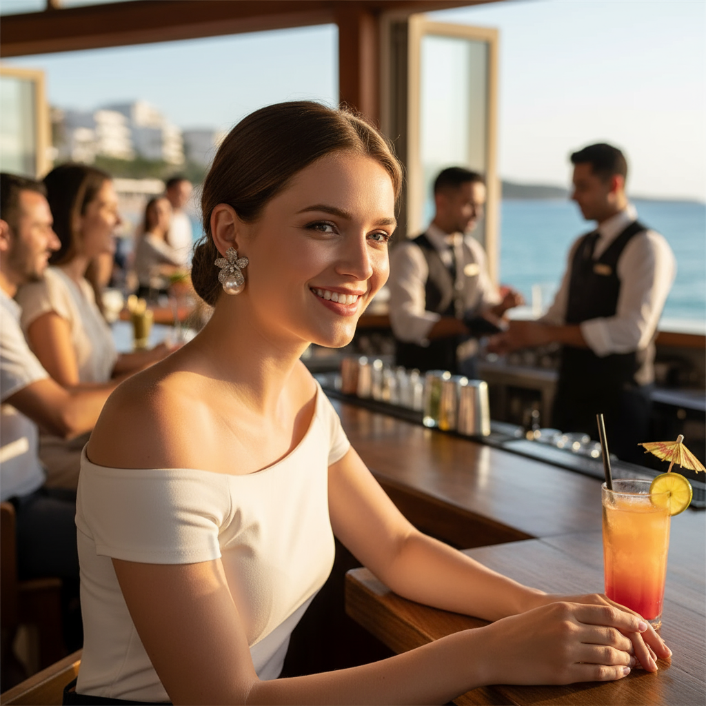 Contemporary Wild Orchid Pearls