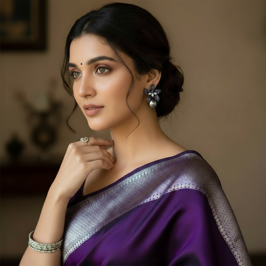 Contemporary Wild Orchid Pearls