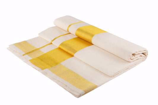 Traditional Kerala Kasavu Saree