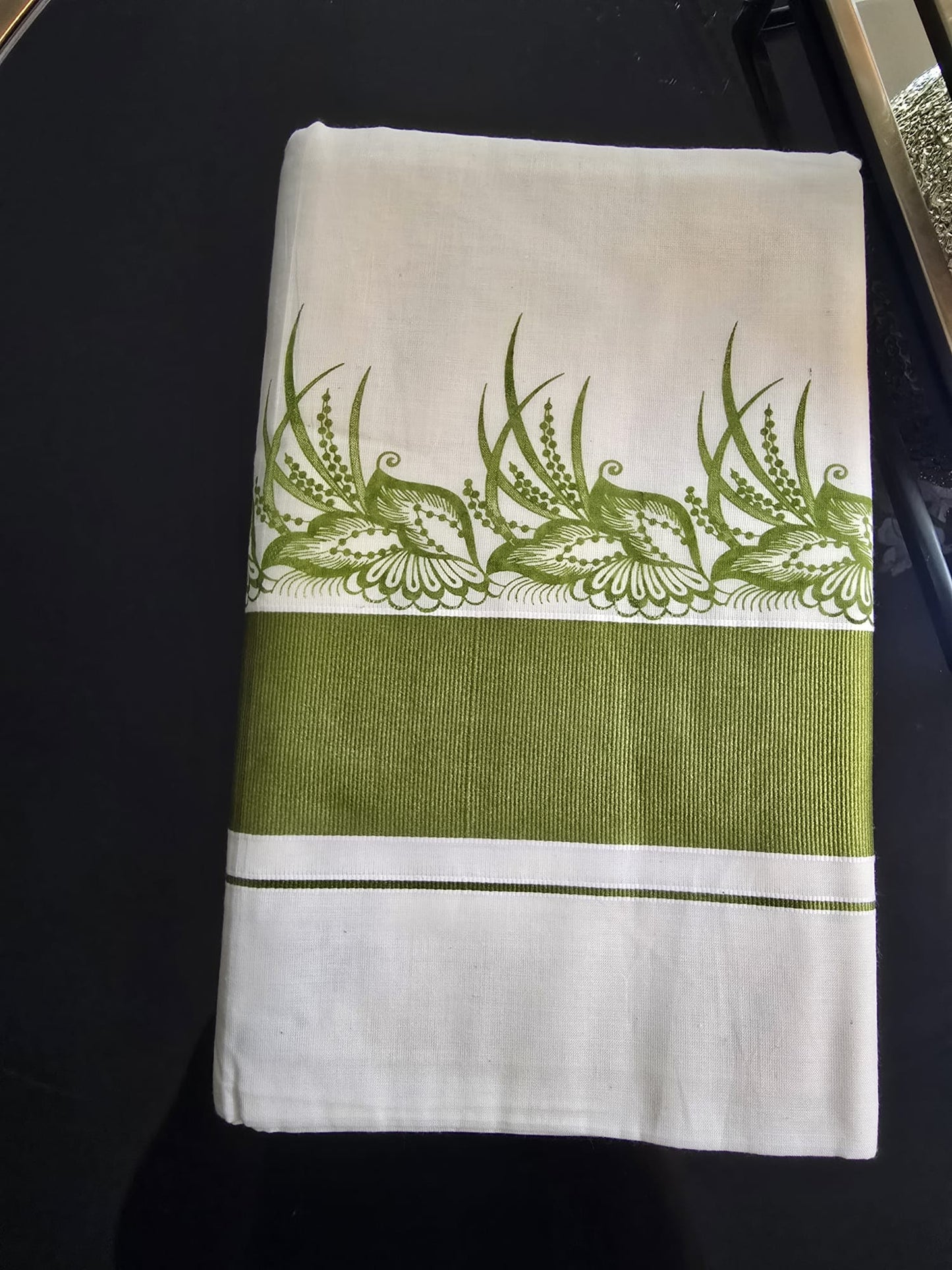 Kerala Cotton Printed Saree