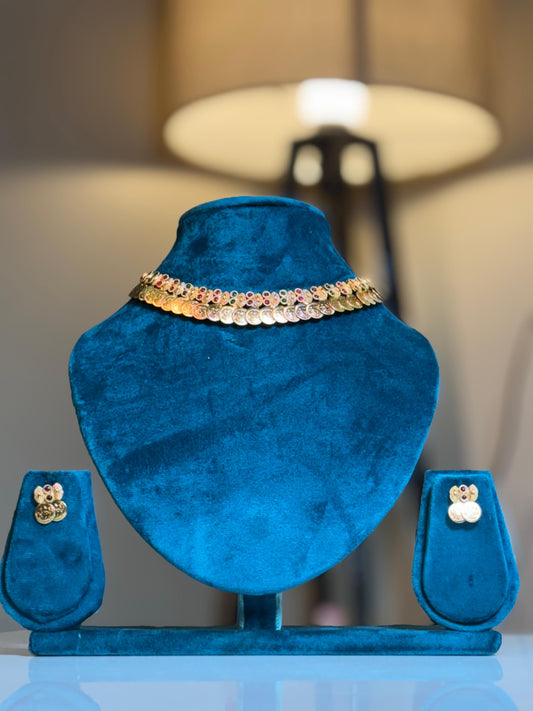 Traditional kasu mala with Stones
