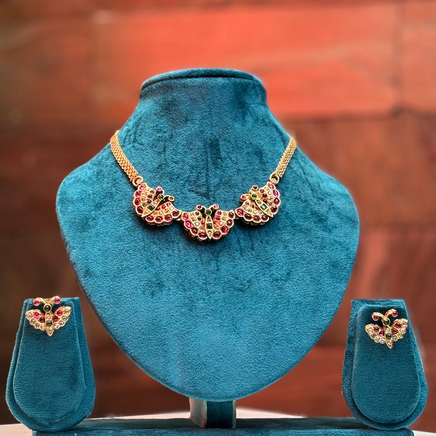 Butterfly Necklace Set