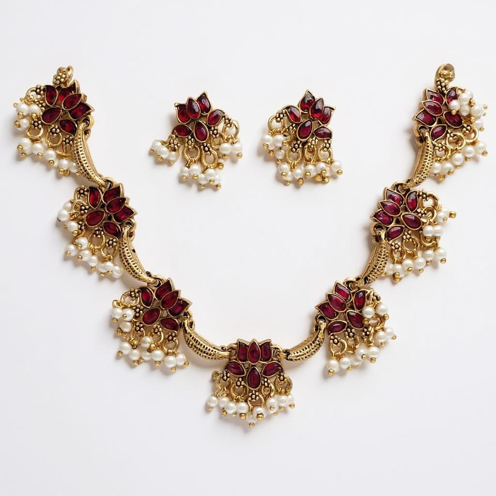 Lotus Flora Set (Red/Green)