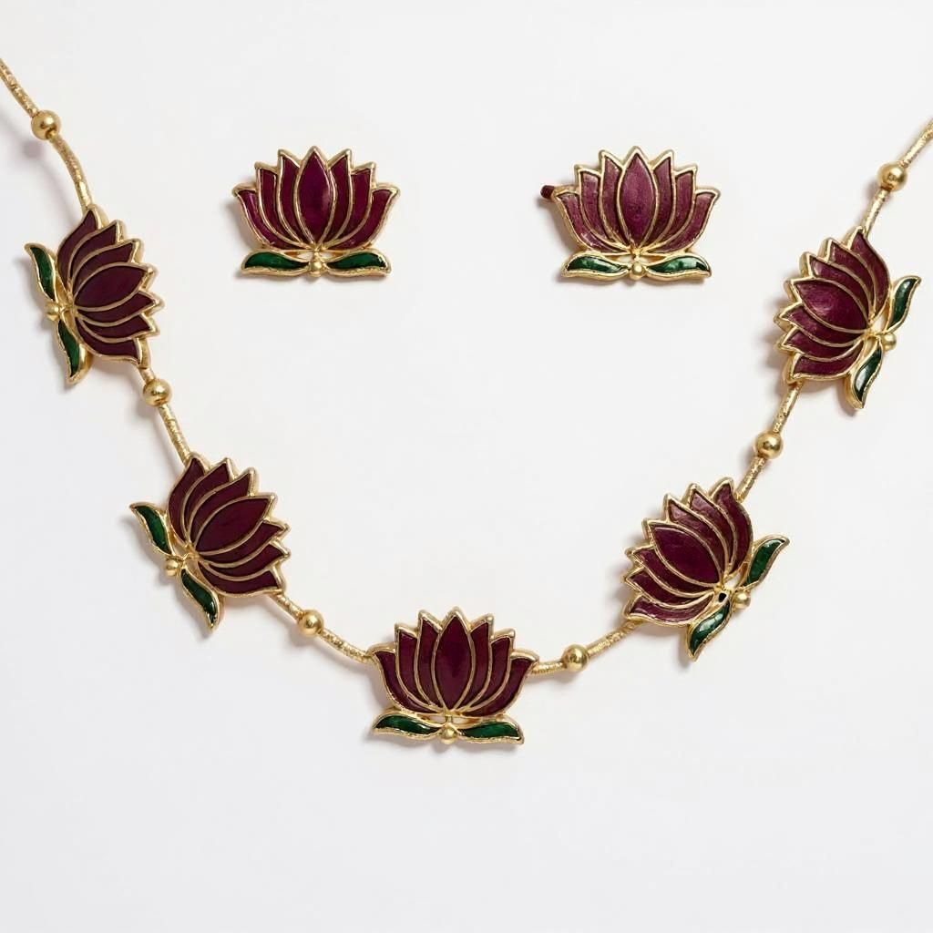 Lotus Grace - (Red/Green/Pink/Black)