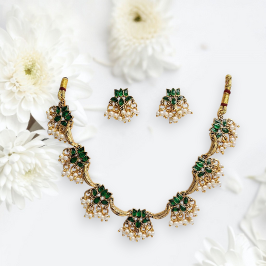 Lotus Flora Set (Red/Green)