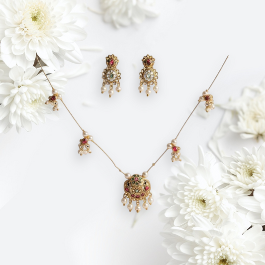 Invisible necklace set