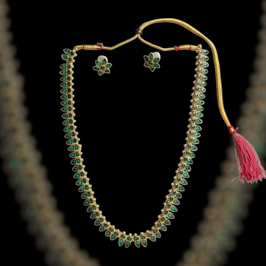 Traditional Palakka long haaram