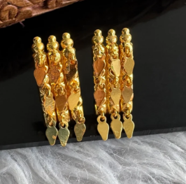 Gold plated Traditional 1 layer Elakathali set