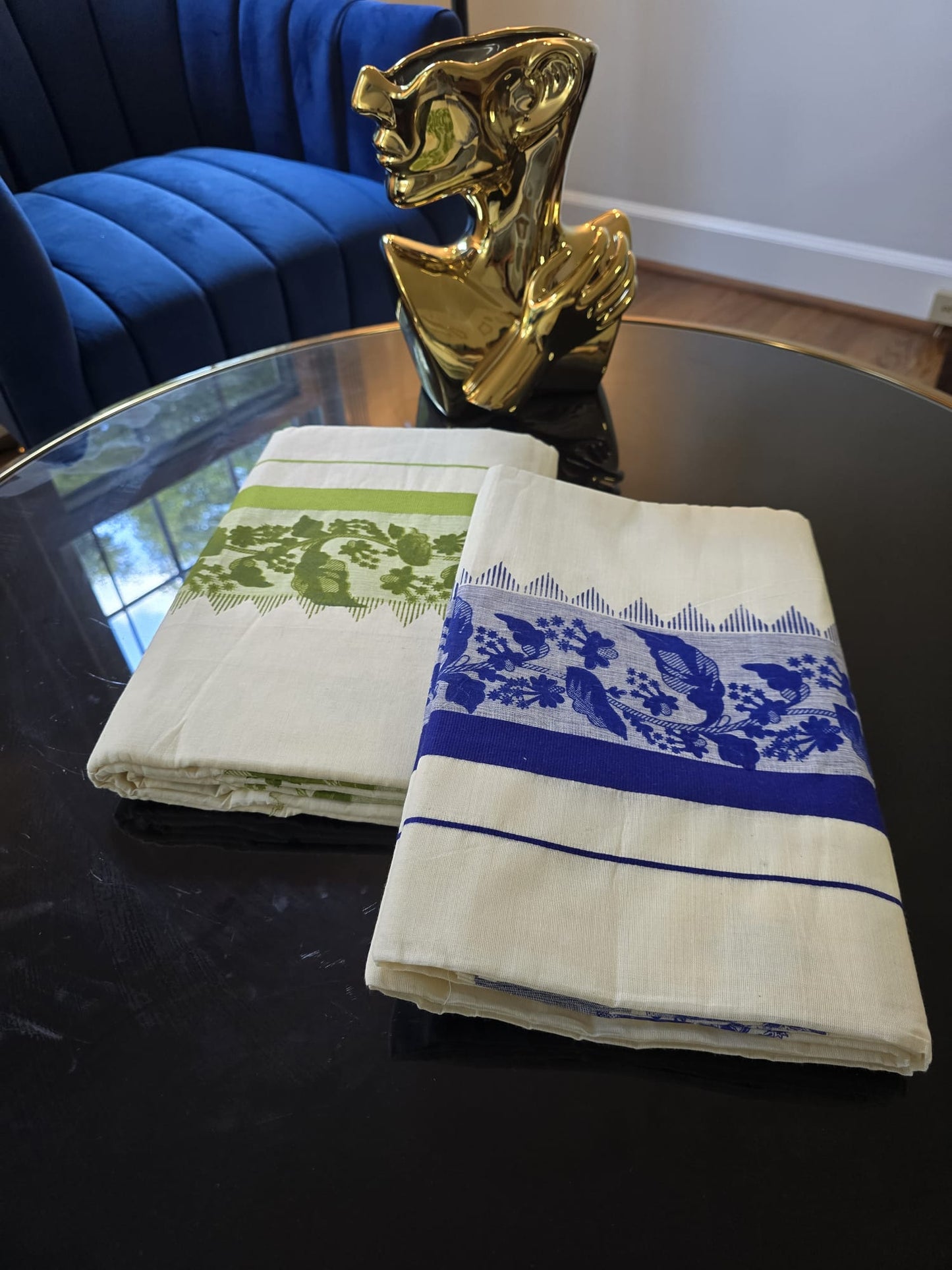 Kerala Cotton Printed Saree