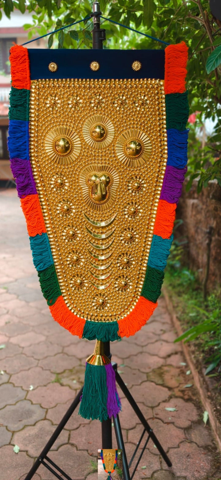 Handmade Nettipattom – Traditional Kerala Elephant Caparison(3.5 feet)