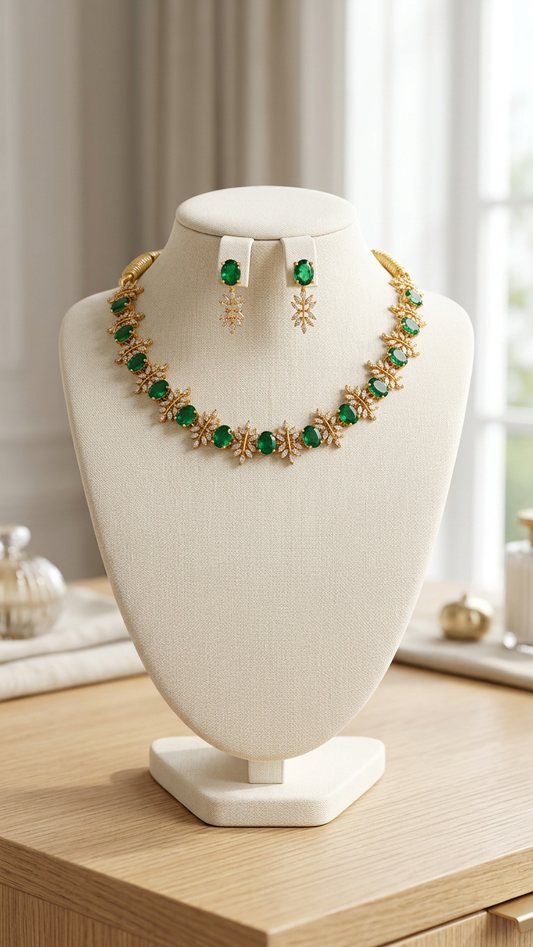 AD Stone Choker Set