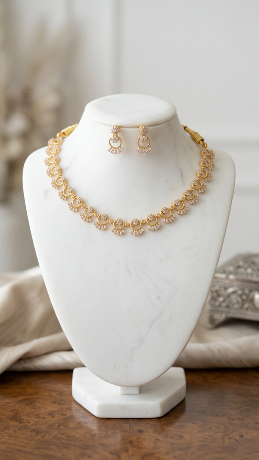 AD Stone Choker Set