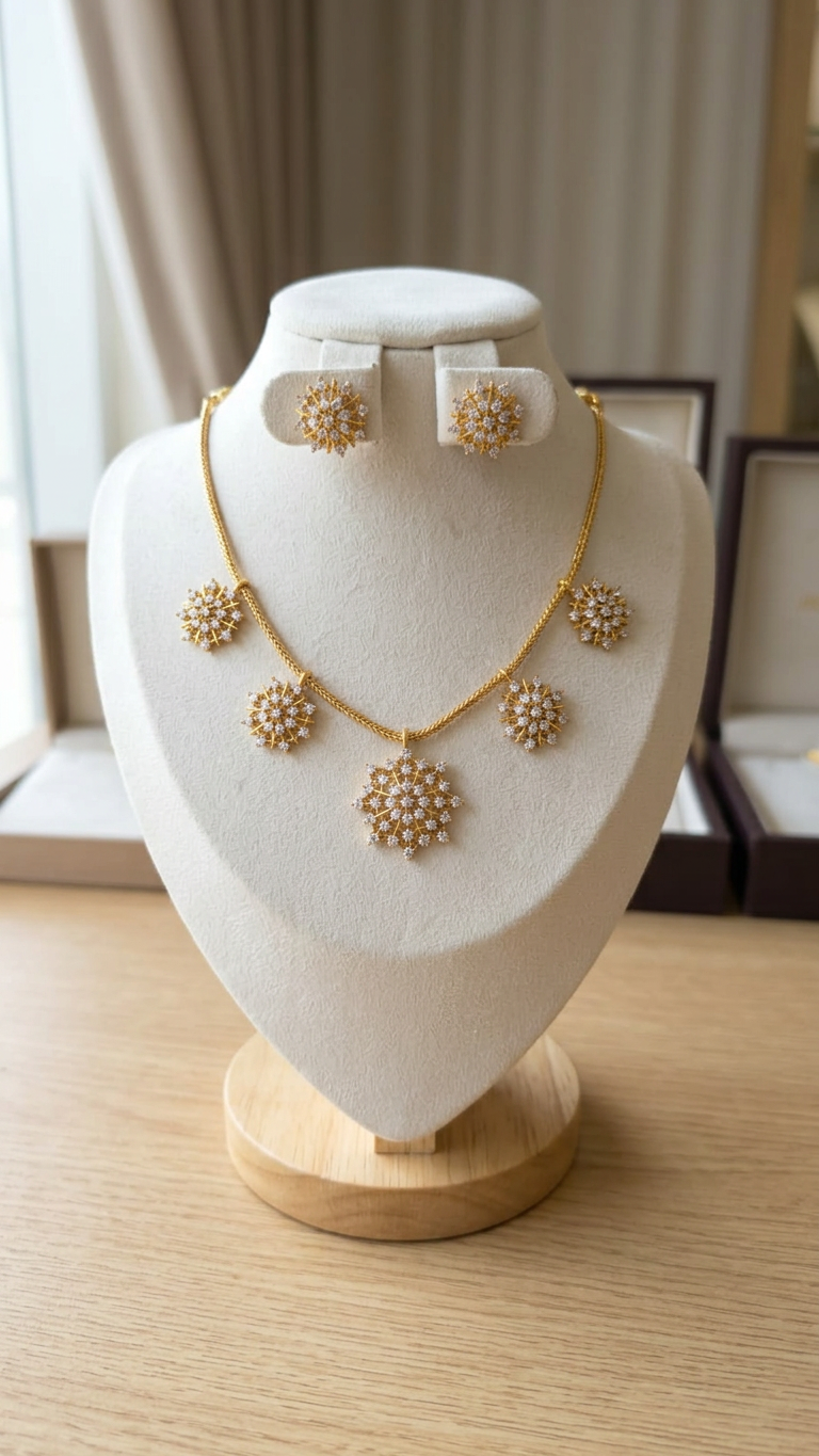 AD Stone Choker Set
