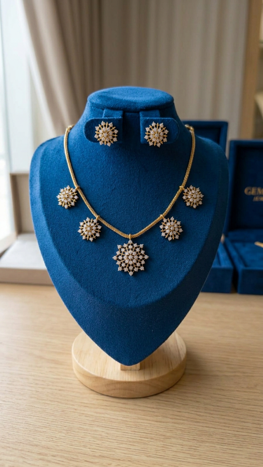 AD Stone Choker Set