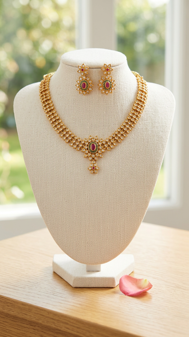 AD Stone Choker Set