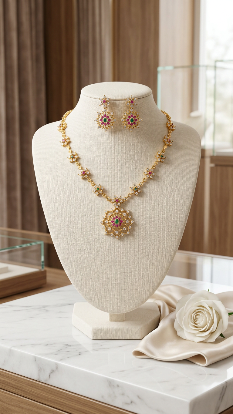AD Stone Choker Set