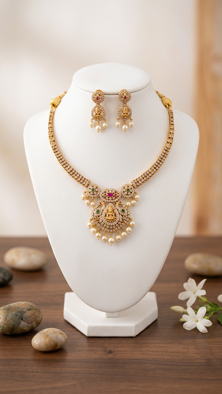 AD Stone Choker Set