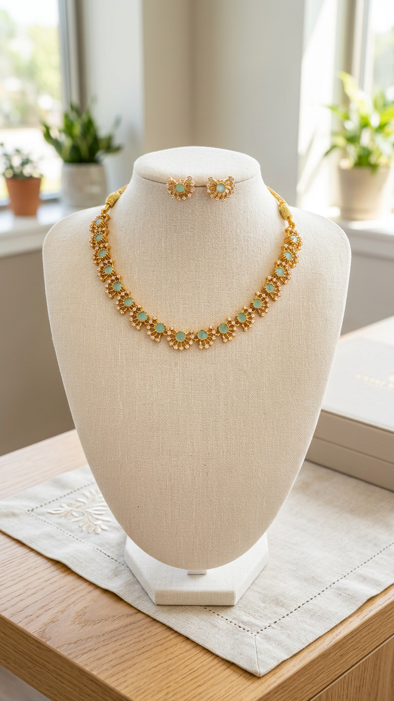 AD Stone Choker Set