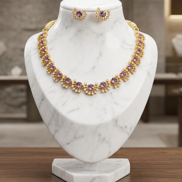 AD Stone Choker Set