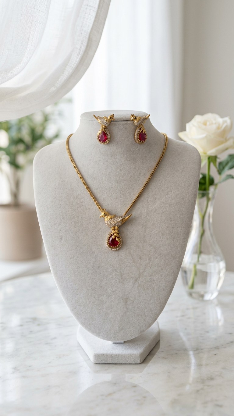 AD Stone Choker Set