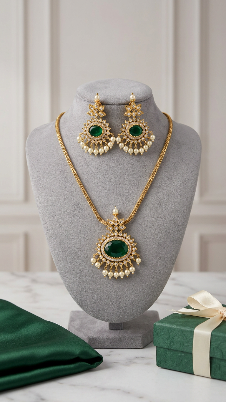 AD Stone Choker Set