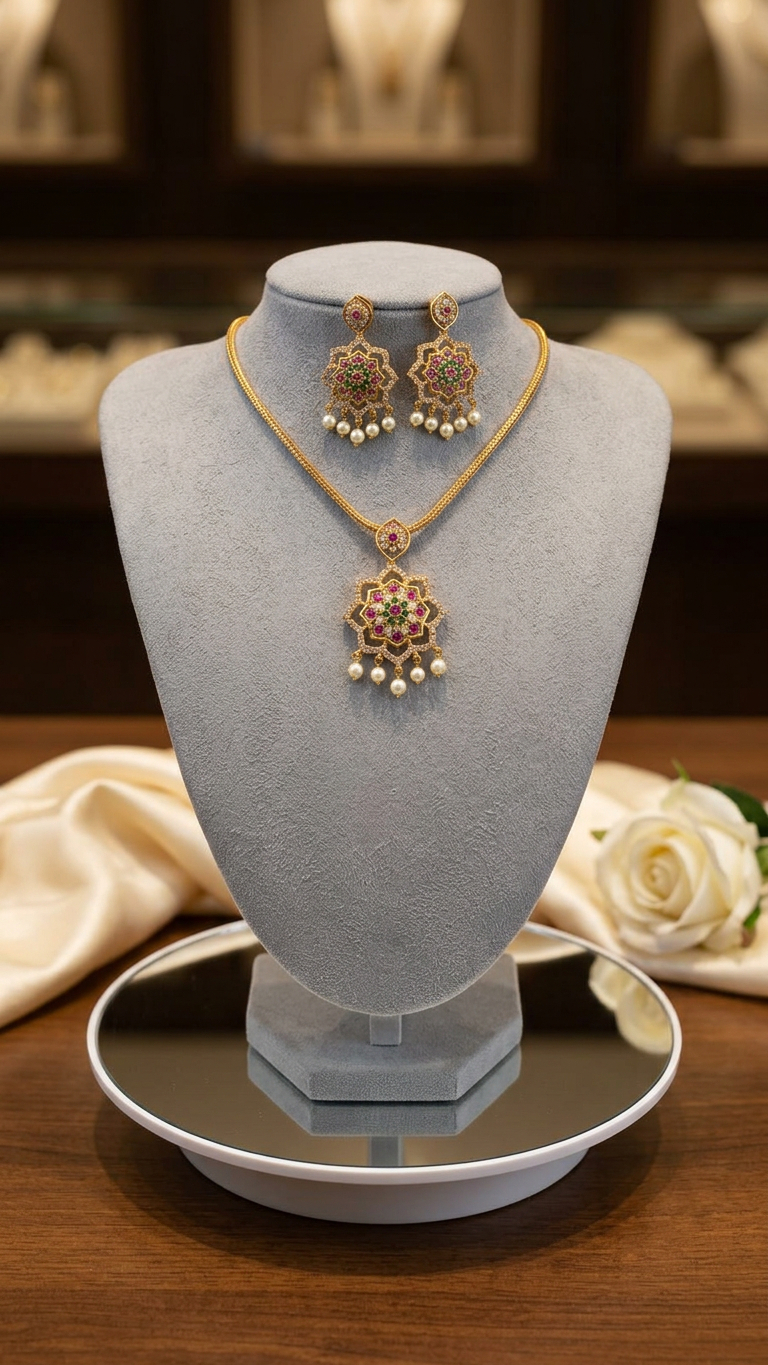 AD Stone Choker Set
