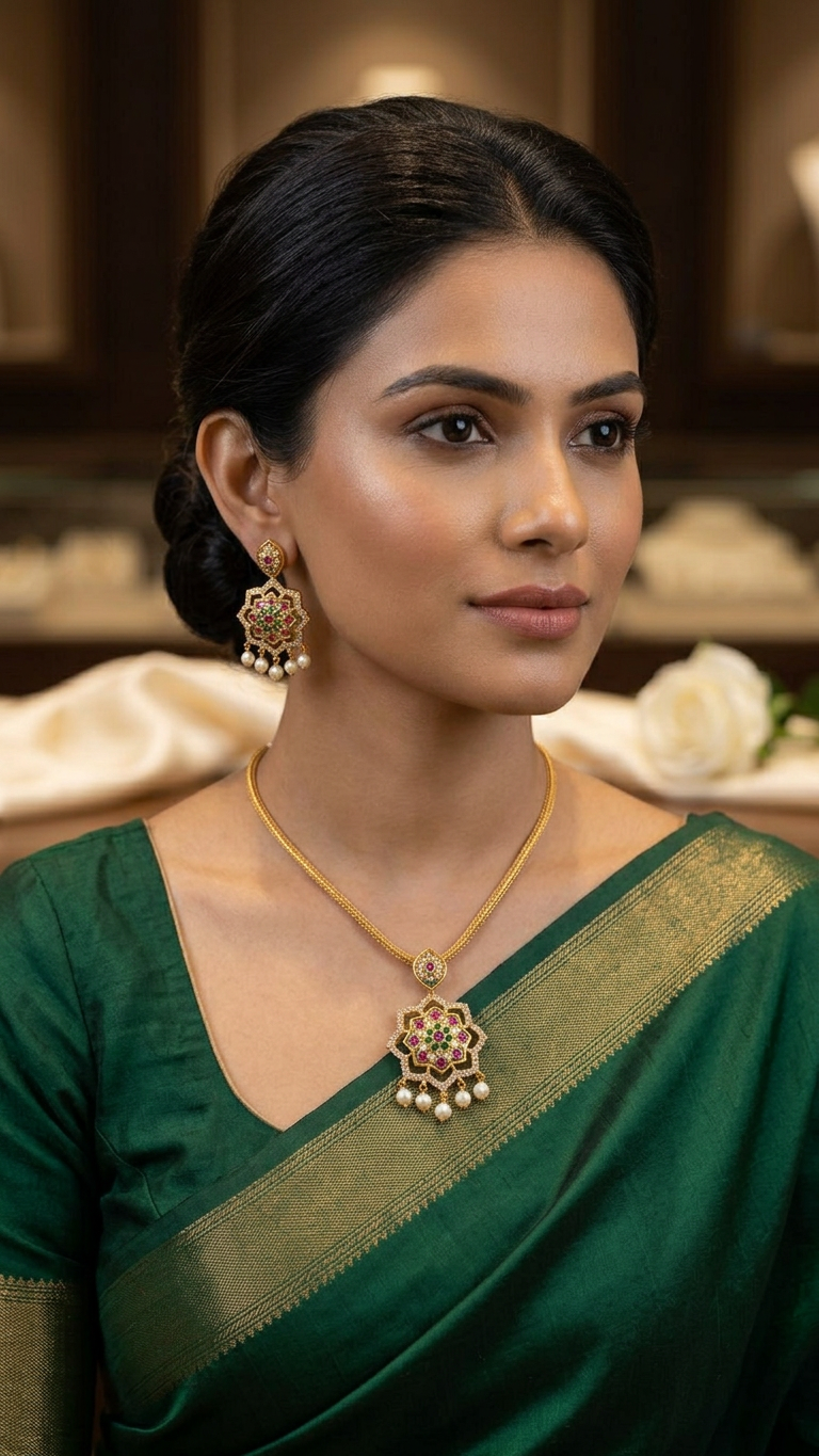 AD Stone Choker Set