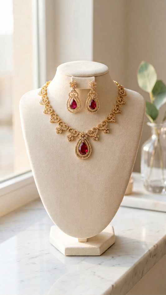 AD Stone Choker Set